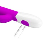 PRETTY LOVE - VIBRATORE CENTAUR CONIGLIO 30 MODALITÃ DI VIBRAZIONE VIOLA